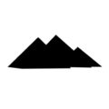 Pyramids 02 Stencil