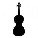 Violin Stencil