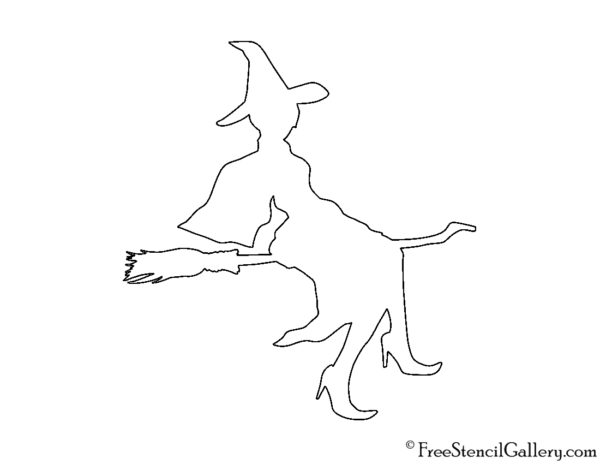 Witch Silhouette Stencil Free Stencil Gallery Witch Silhouette Stencil Free Stencil Gallery