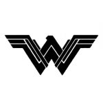 Wonder Woman Symbol 02 Stencil