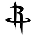 NBA Houston Rockets Logo Stencil