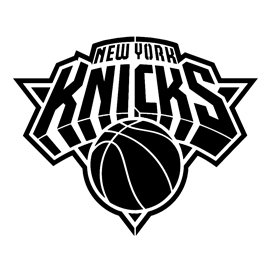 NBA New York Knicks Logo Stencil