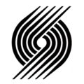 NBA Portland Trail Blazers Logo Stencil