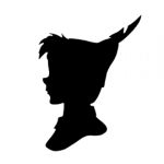Peter Pan Silhouette 02 Stencil