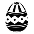 Easter Egg 09 Stencil