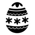 Easter Egg 11 Stencil