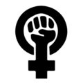 Feminism Symbol Stencil