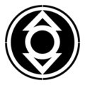 Indigo Lantern Corps Symbol Stencil