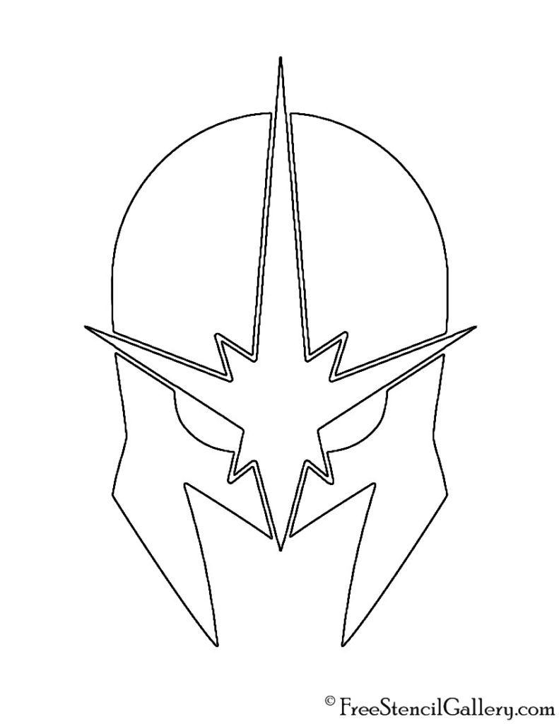 Nova Helmet Stencil Free Stencil Gallery