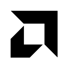 AMD Logo Stencil