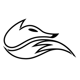 Echo Fox Logo Stencil