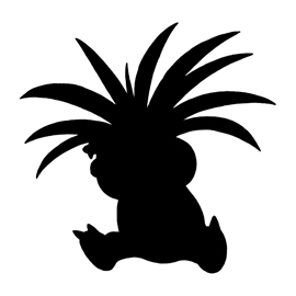 Pokemon – Exeggutor Silhouette Stencil