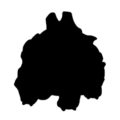 Pokemon - Rhyhorn Silhouette Stencil