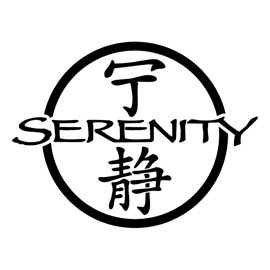 Serenity Logo Stencil
