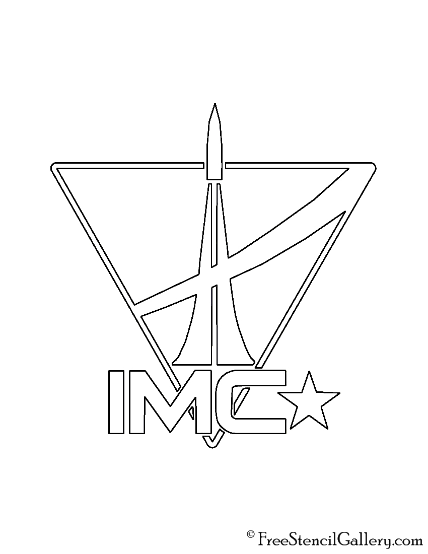 Titanfall - IMC Logo Stencil