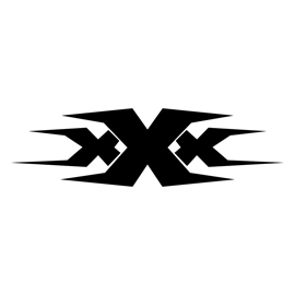 Triple X Logo Stencil