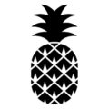 Pineapple 02 Stencil