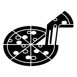 Pizza Stencil
