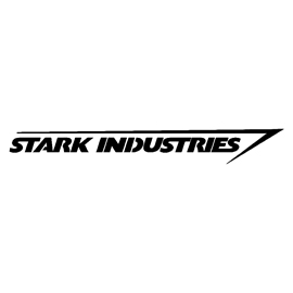 Stark Industries Logo Stencil