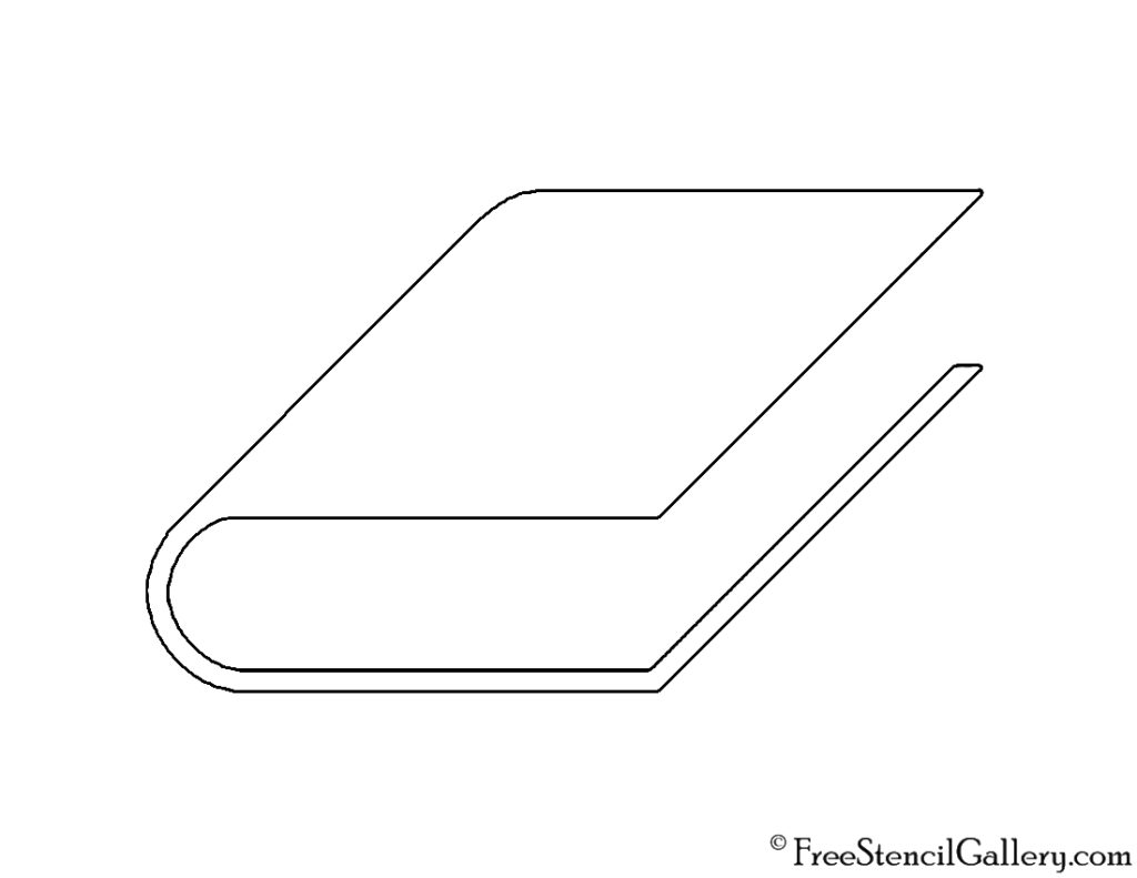 Book Stencil Free Stencil Gallery