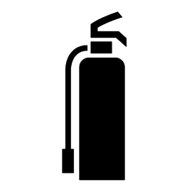 Fire Extinguisher Stencil