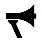 Megaphone Stencil | Free Stencil Gallery