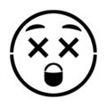 Emoji - Dizzy Stencil