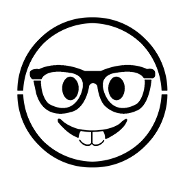 Emoji – Nerd Stencil