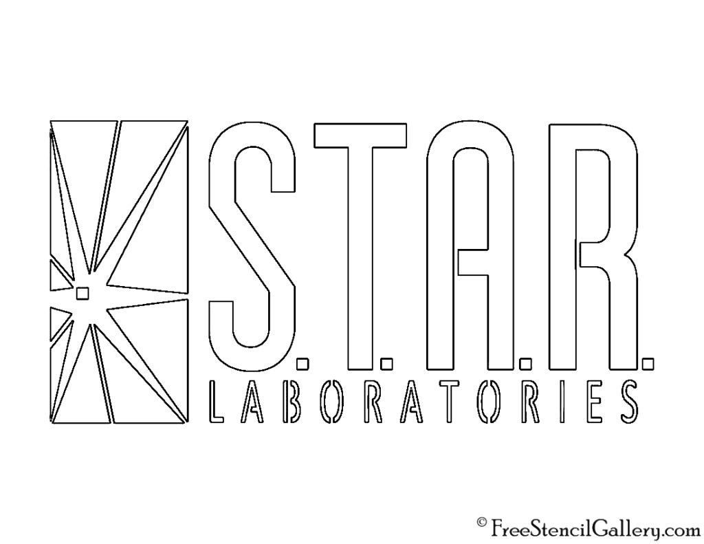 Star Laboratories Logo Stencil Free Stencil Gallery