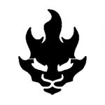 Lego - Ninjago Fire Symbol Stencil