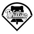 MLB - Philadelphia Phillies Logo Stencil