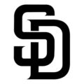 MLB - San Diego Padres Logo Stencil