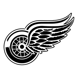 NHL - Detroit Red Wings Logo Stencil