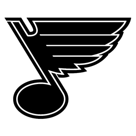 NHL – St Louis Blues Logo Stencil