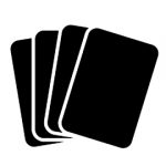 Playing Cards Stencil