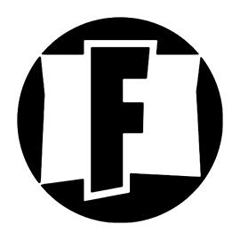 Fortnite Logo 01 Stencil