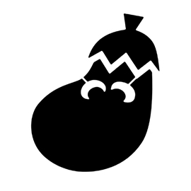 Ice Climbers Eggplant Symbol Stencil