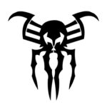 Spiderman 2099 Symbol Stencil